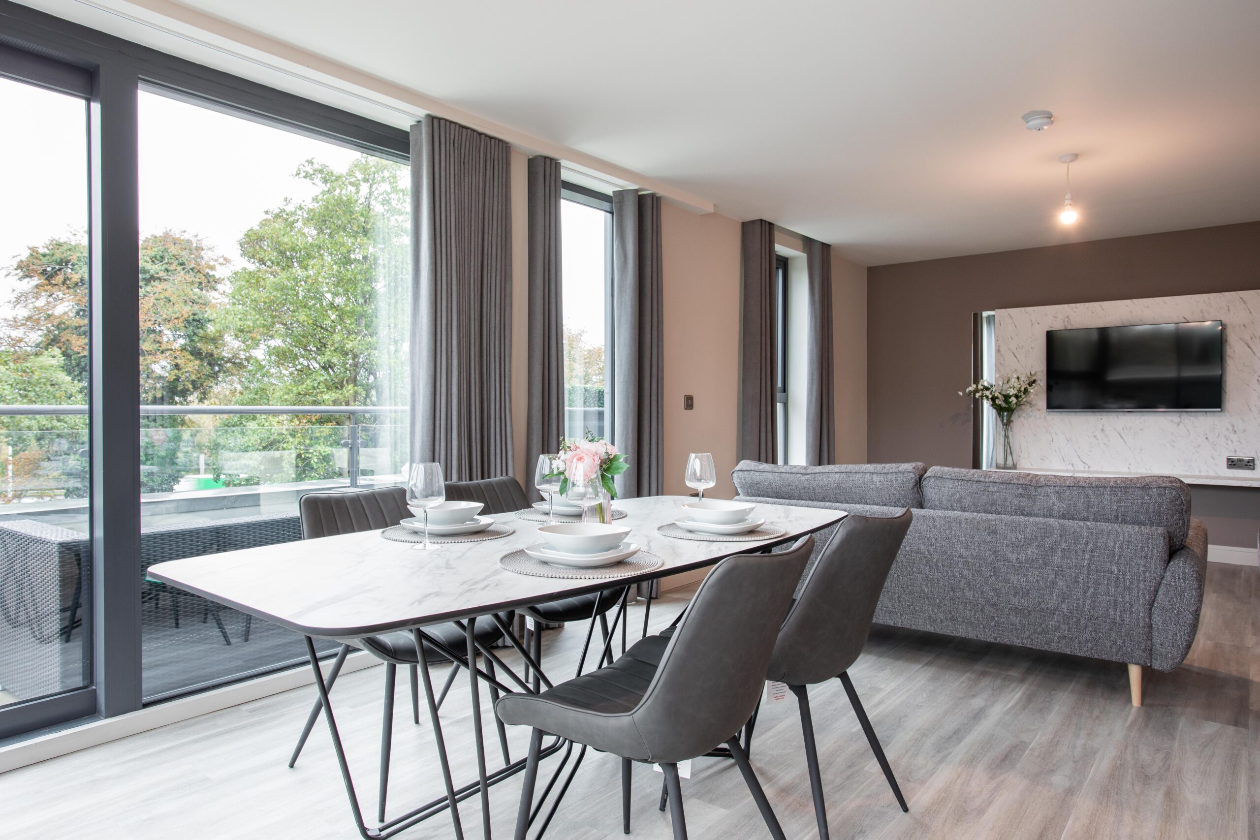 Apartment open plan